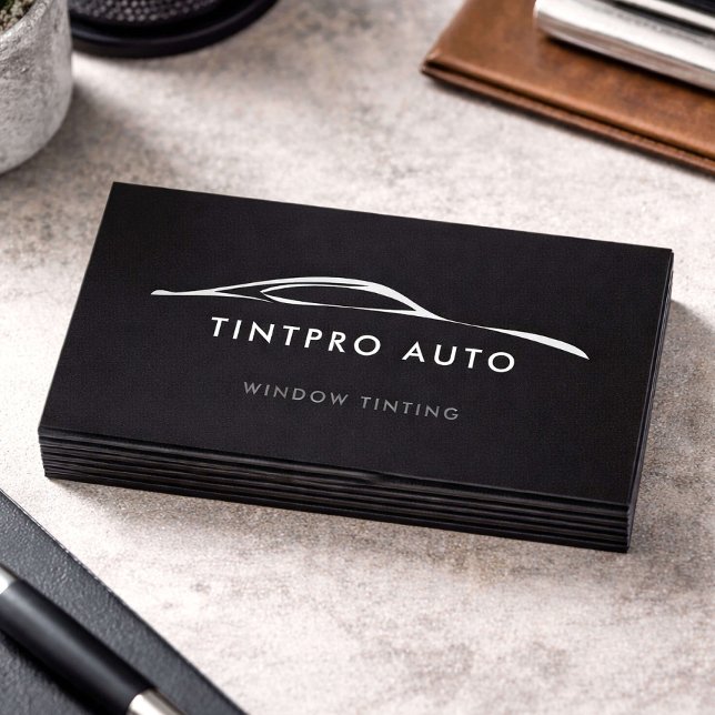 Auto Window Tinting Business Card (Creator Uploaded)