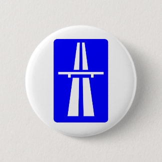 Autobahn Sign 6 Cm Round Badge