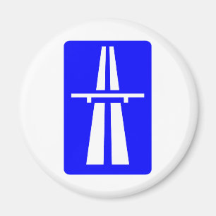 Autobahn Sign Magnet