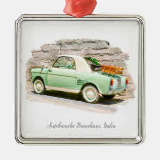 Autobianchi Bianchina | Minicar from Italy Metal Tree Decoration