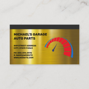 Autobody   Car After Market Parts Business Card