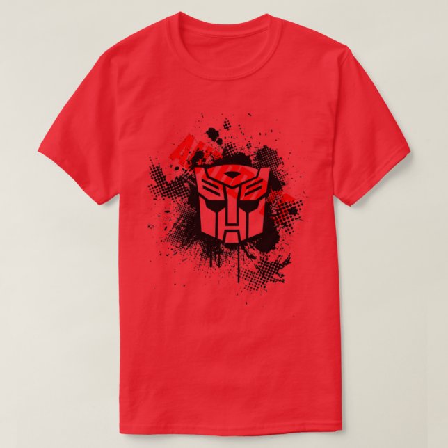 AUTOBOTS Trash polka T-Shirt (Design Front)