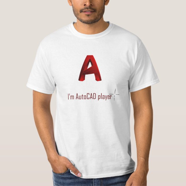 AutoCAD Player T-Shirt (Front)