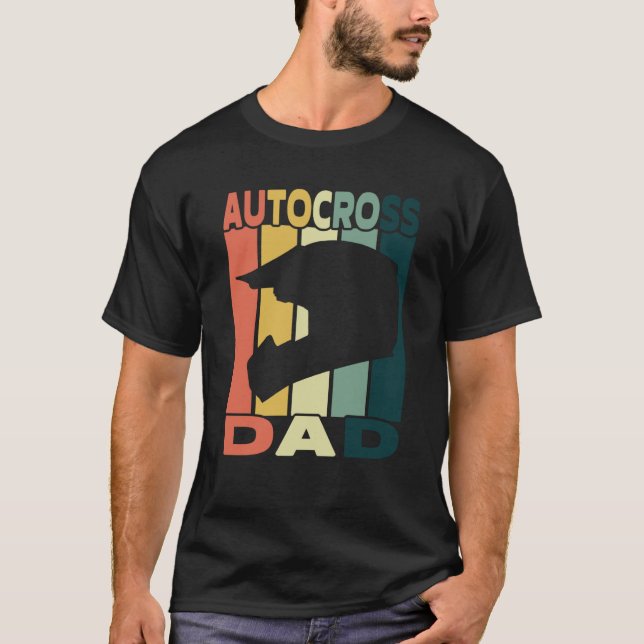 Autocross Dad I Cone Racing Autocross T-Shirt (Front)