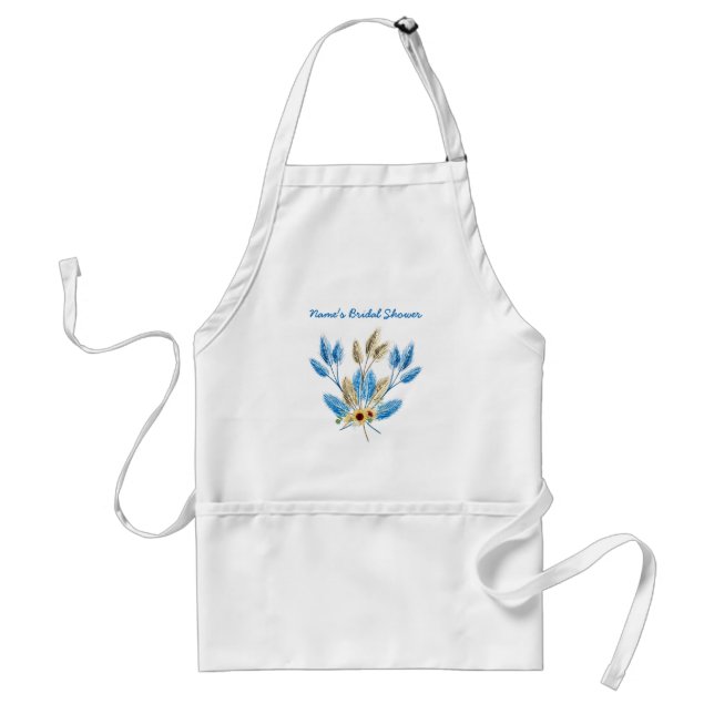 Autograph Apron Bride Gift Bridal Shower (Front)