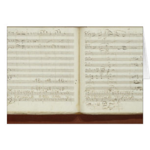 Autograph copy of 'The Magic Flute'