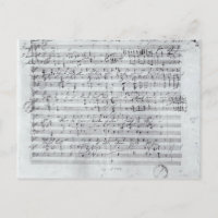 Autograph score for the lied 'Des Sangers Habe'