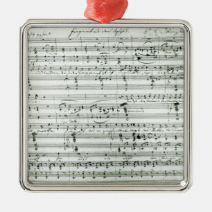 Autograph score of 'Fragment aus dem Metal Tree Decoration