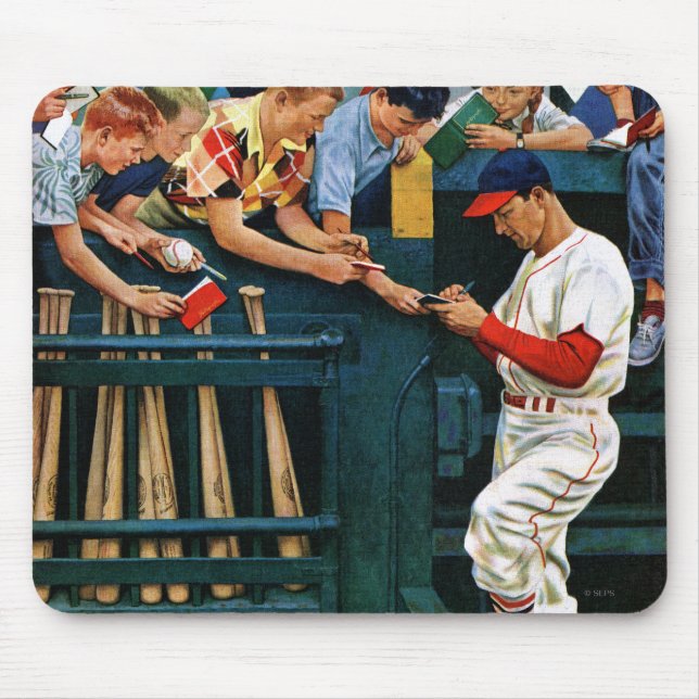 Autograph Session Mouse Mat (Front)