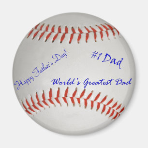 Autographed Baseball Magnet