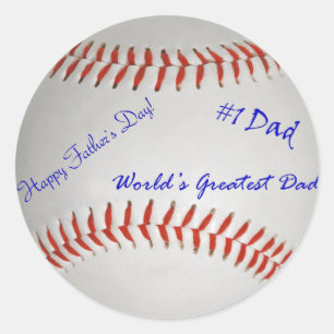 Autographed Baseball Sticker