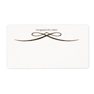 Autographed by Author Bookplate