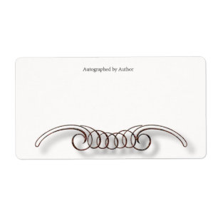 Autographed by Author Bookplate