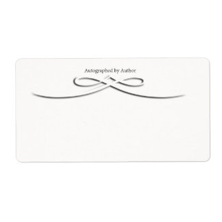 Autographed by Author Bookplate