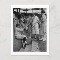 Autographing Scorecards