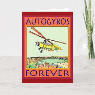 Autogyros Forever Card