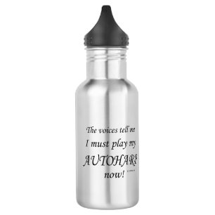 Autoharp Voices Say Must Play 532 Ml Water Bottle