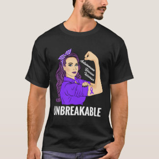 Autoimmune Disease Awareness Warrior Unbreakable S T-Shirt