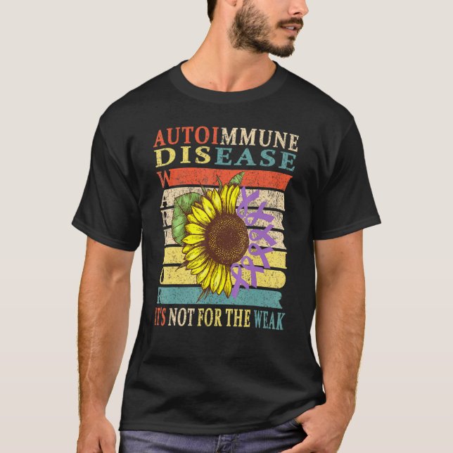 Autoimmune Disease Warrior 1 T-Shirt (Front)