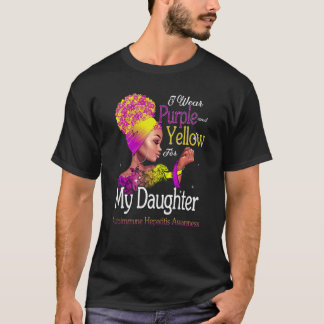 Autoimmune Hepatitis Awareness Girl Yellow For My  T-Shirt