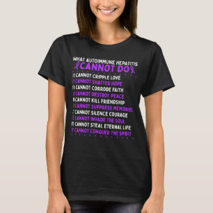 Autoimmune Hepatitis Awareness Warrior Ribbon T-Shirt