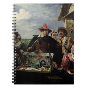Autolycus, scene from 'A Winter's Tale', 1836 (oil Notebook