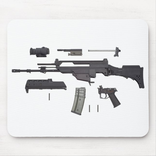 Automatic weapon G36 Mouse Mat (Front)