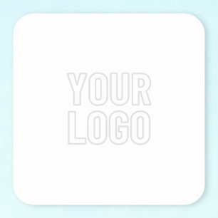 Automatically Lighten Logo For Background Square Sticker