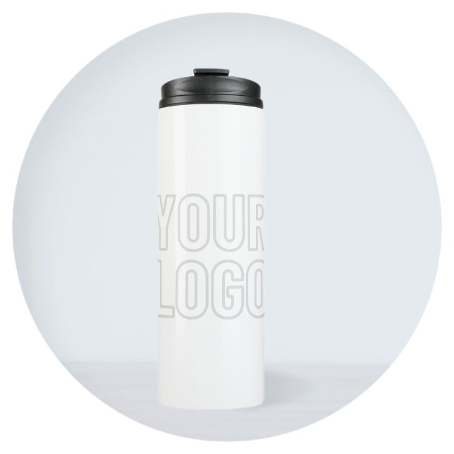 Automatically Lighten Logo For Background Thermal Tumbler (Creator Uploaded)