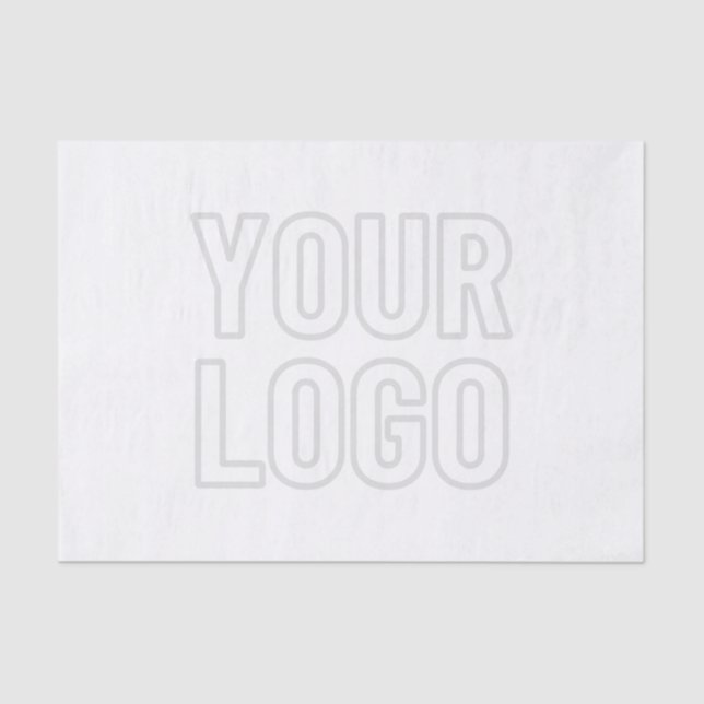 Automatically Lighten Logo For Background Tissue Paper (Front)