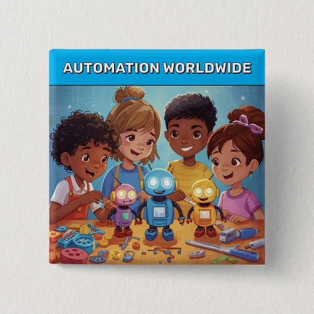 Automation Worldwide™ Button (Front)