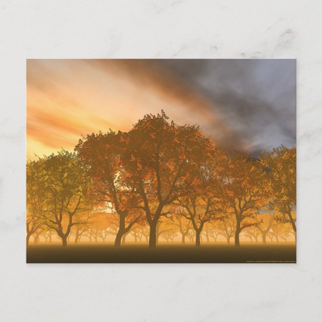 Automne Postcard (Front)