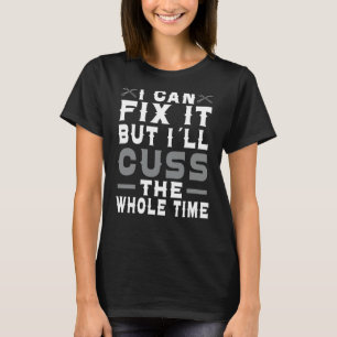 Automobile Car Mechanic Automotive Women Mechatron T-Shirt