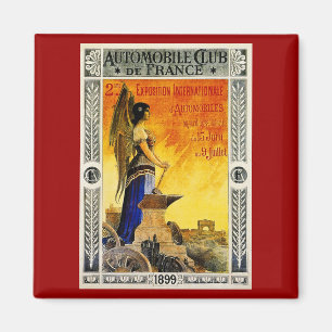 Automobile Club de France 1899 Magnet