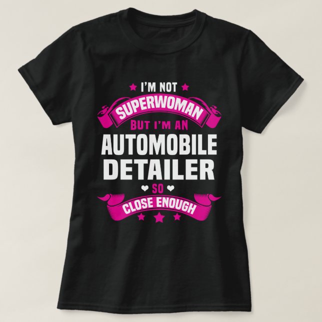 Automobile Detailer T-Shirt (Design Front)