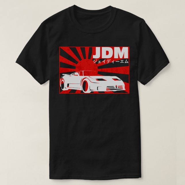 Automobile Japanese Domestic Market T-Shirt (Design Front)