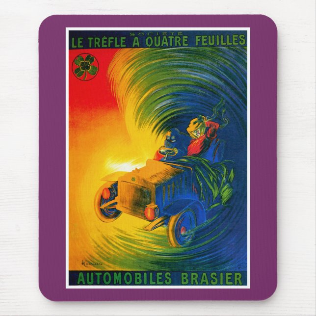 Automobiles Brasier Mouse Mat (Front)