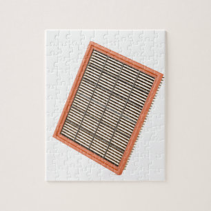 Automotive air filter jigsaw puzzle