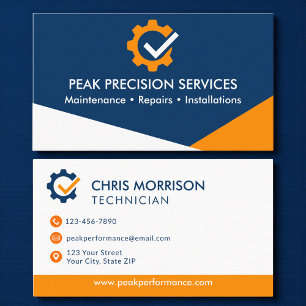 Automotive and Mechanical Services Business Card