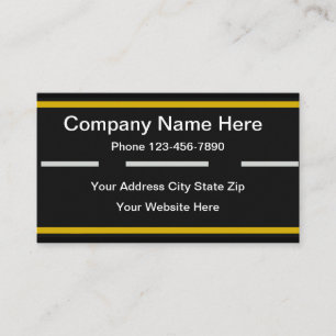 Automotive Asphalt Road Background Business Card