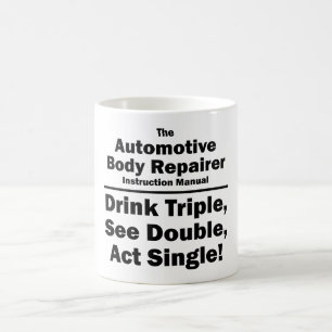 automotive body repairer coffee mug