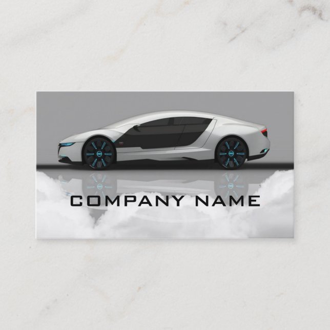 Automotive business business card (Front)