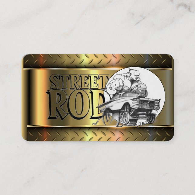 Automotive Business Card (Front)