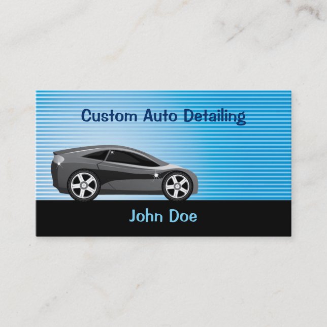 Automotive Business Card (Front)