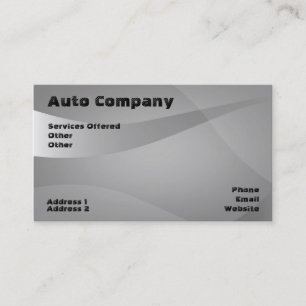 Automotive Business card
