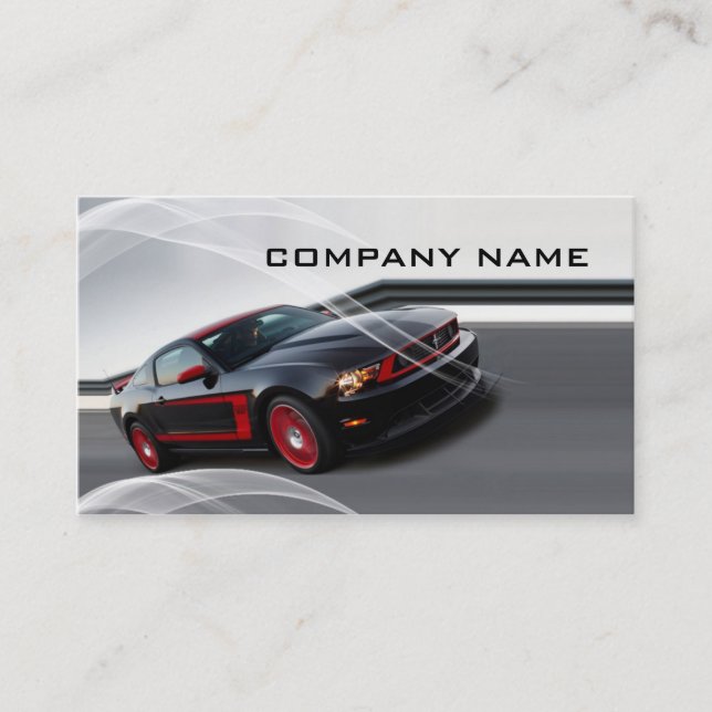 Automotive business card (Front)