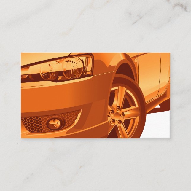 Automotive Business Card (Front)