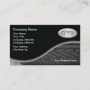 Automotive Business Card Calendar