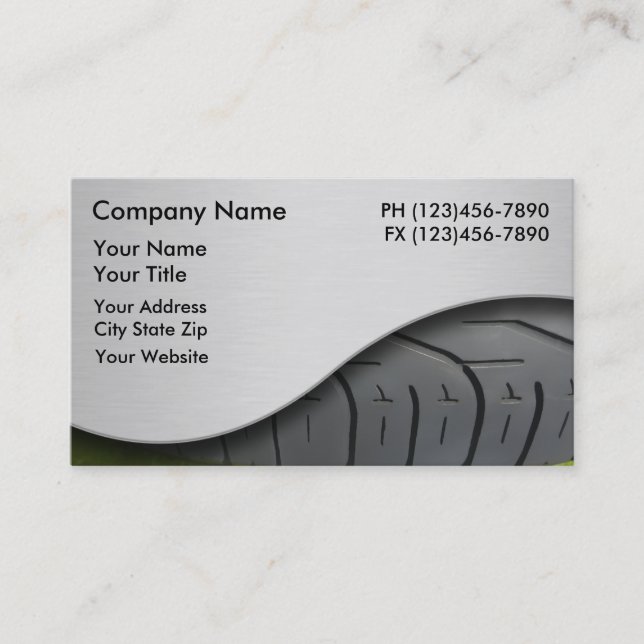 Automotive Business Cards (Front)