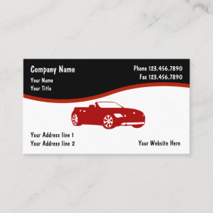 Automotive Business Cards